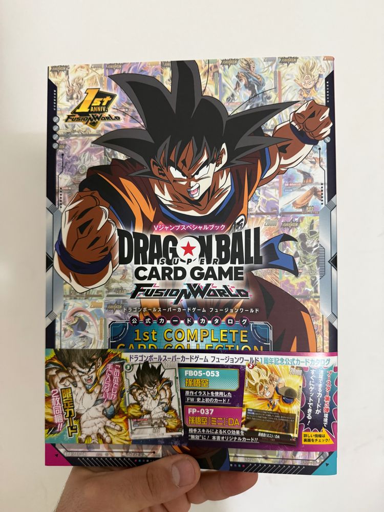 Dragon Ball Card Game Fusion World 1St Complete Card Collection image 1