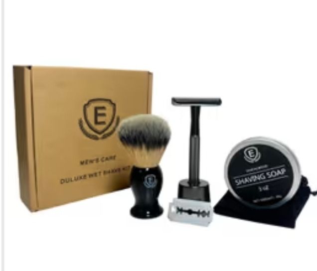 Men'S Deluxe Wet Shaving Kit