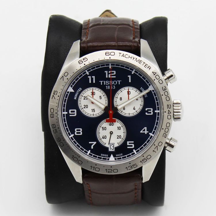 Tissot Men's Tissot PRS 516 Blue Dial Pre-owned T131.617.11.042.00 product image