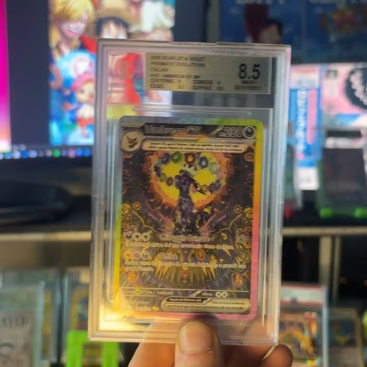 Pokemon Umbreon EX 120/124 [Fates Collide] PSA 8.5 - Graded Card / Slab image 1