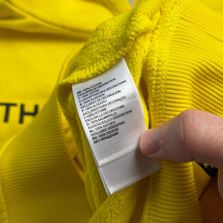 The North Face Yellow Hoodie image 4