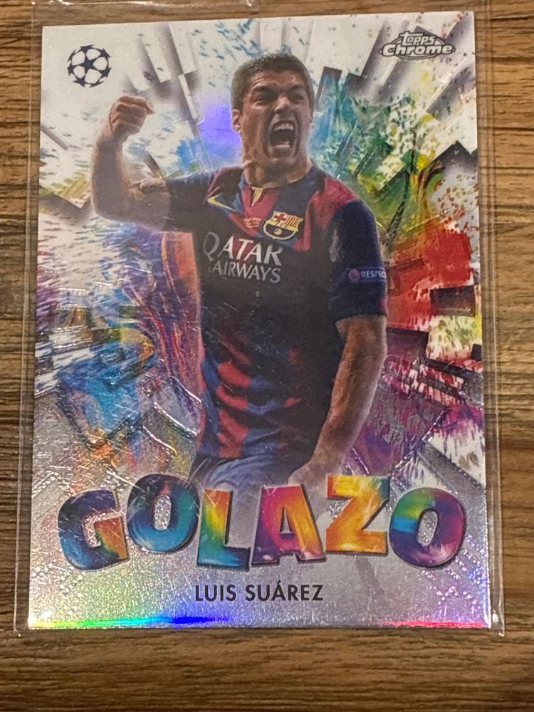 Topps Topps Chrome Golazo Soccer Trading Card Luis Suárez product image