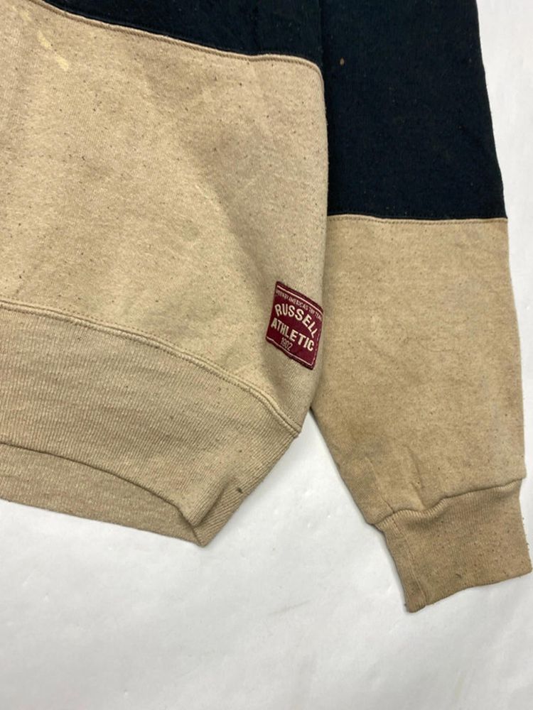 Vintage Russell Athletic Two-Tone Sweatshirt XXL – Made in USA image 10