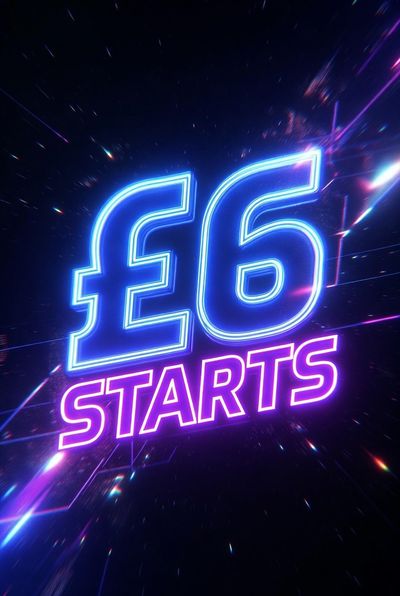£6 starts on screen