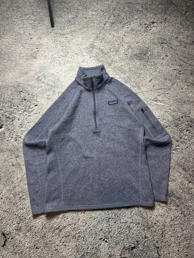 Patagonia Purple Fleece Pullover Quarter Zip Size M