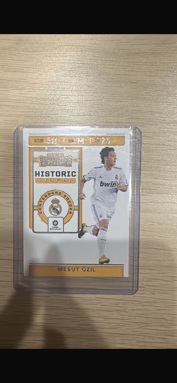 Mesut Ozil Real Madrid Cf Football Card