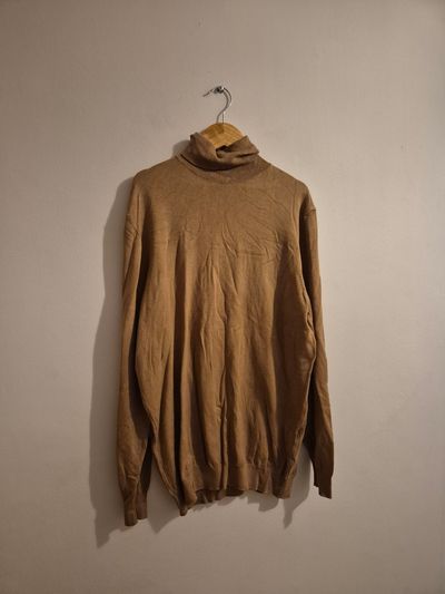 Zara Brown Turtleneck Sweater