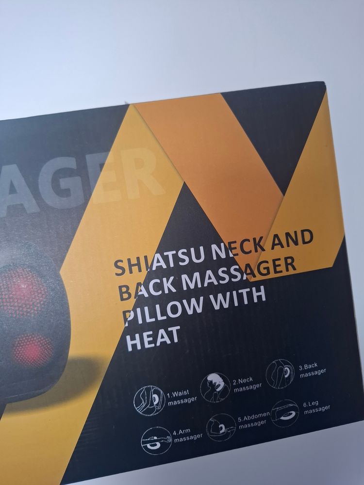Shiatsu Neck And Back Massager Pillow With Heat 2