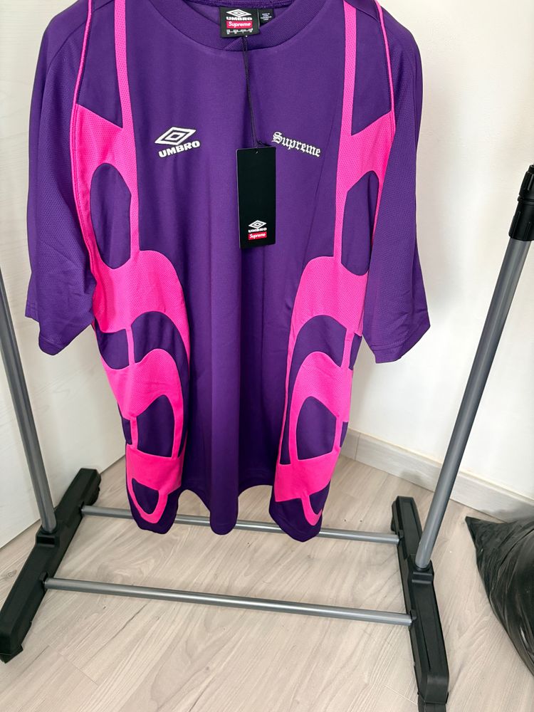 Umbro X Supreme Purple And Pink  Jersey