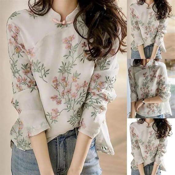 Floral Print Blouse obraz 1