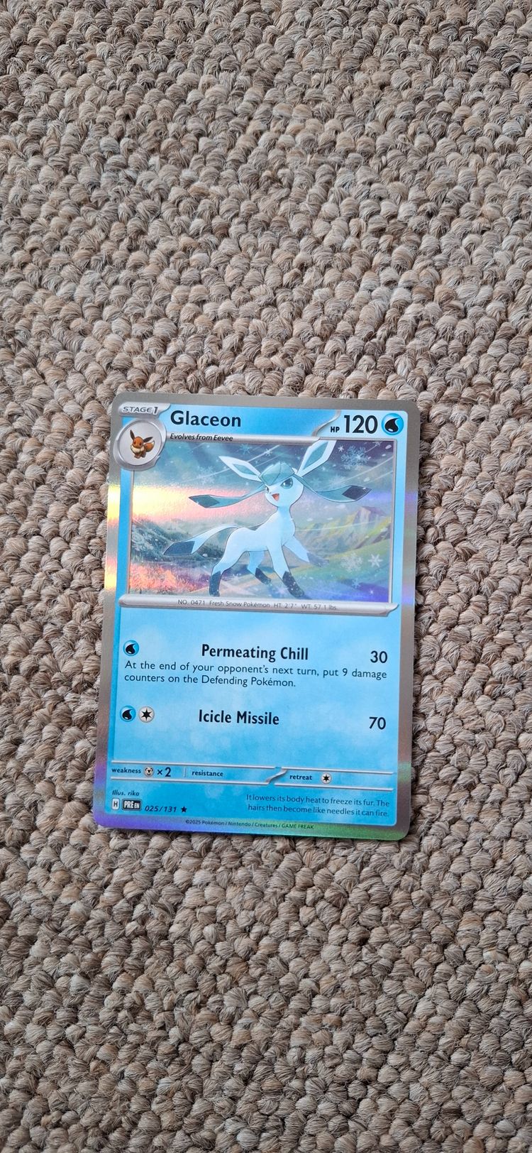 Pokémon Glaceon Pokémon Trading Card product image
