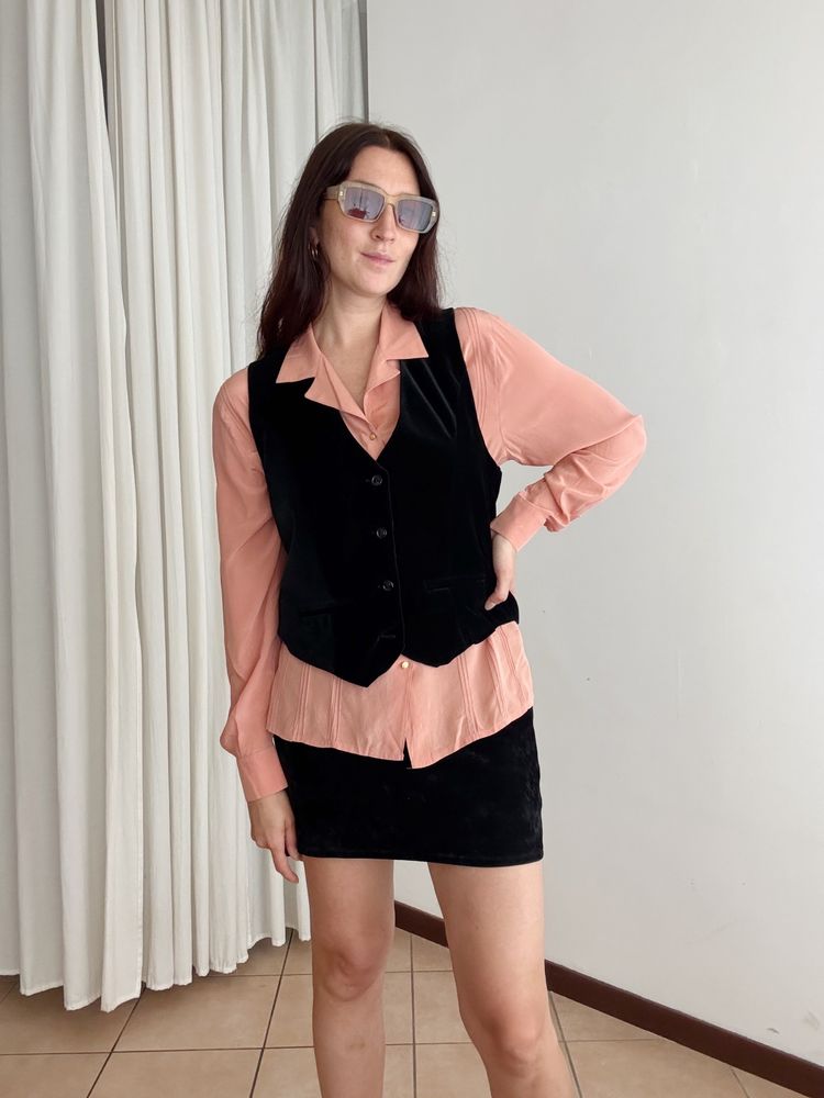 Other Gilet velluto nero M product image