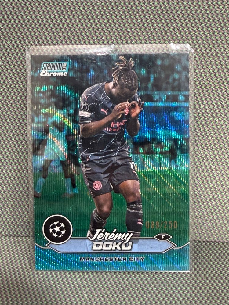 Jeremy Doku Stadium Chrome 089/250 image 1
