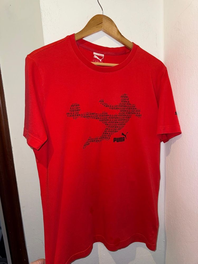 Immagine di Puma Red T-Shirts And Arsenal Red T-Shirt 5