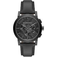 Burberry Men'S Black Chronograph Watch