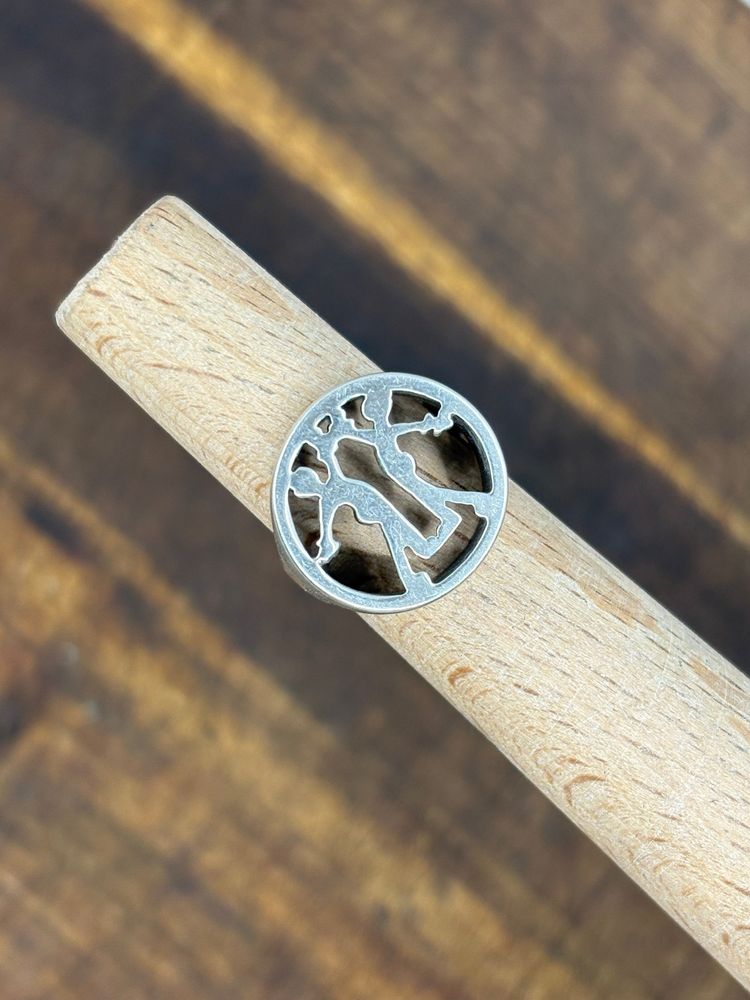 Sterling Silver Abstract Design Ring