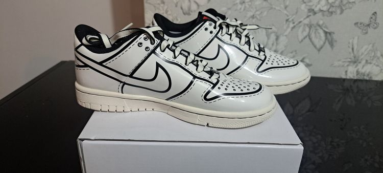 Nike Dunk Low LEGO COL (GS) UK4.5 EUR 37.5 White Brand New Full Box image 4