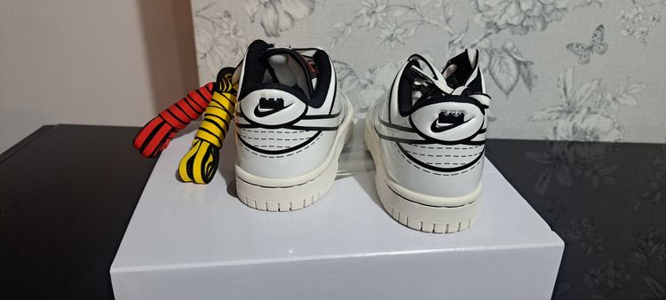 Nike Dunk Low LEGO COL (GS) UK4.5 EUR 37.5 White Brand New Full Box image 3
