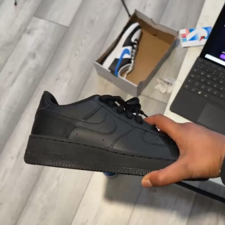 Nike Air Force Ones Black product image