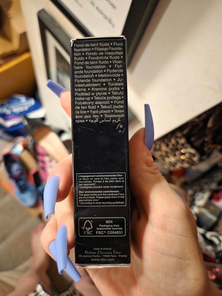 Dior Forever 24H Wear High Perfection Skin-Caring Foundation image 2