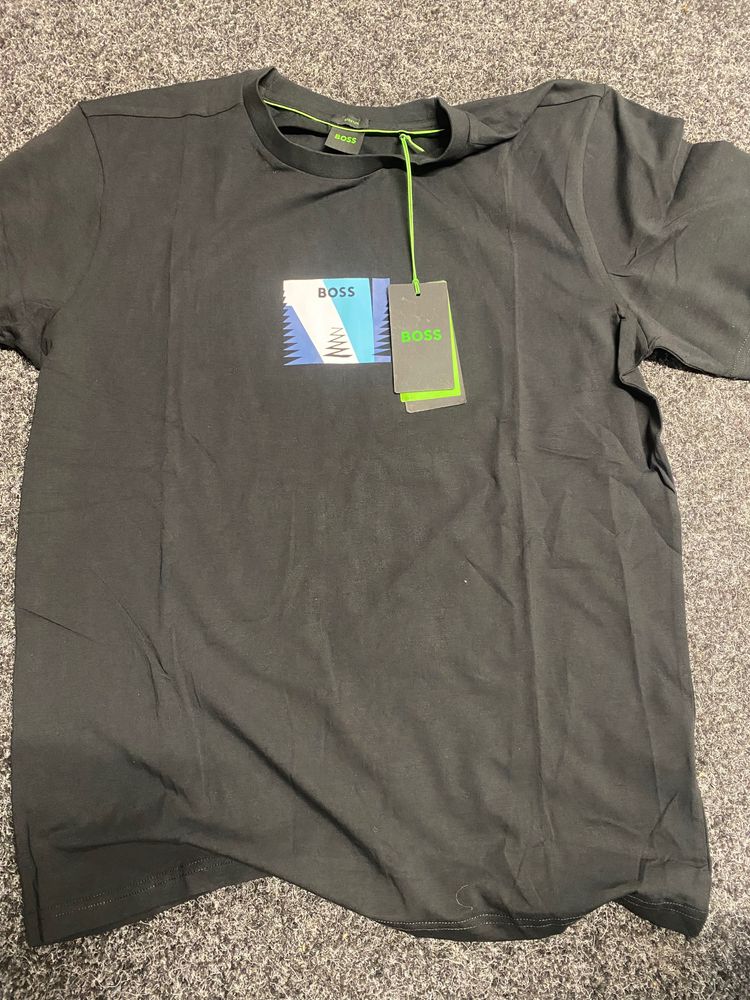 Boss Black T-Shirt Blue  Logo RRP £69.99