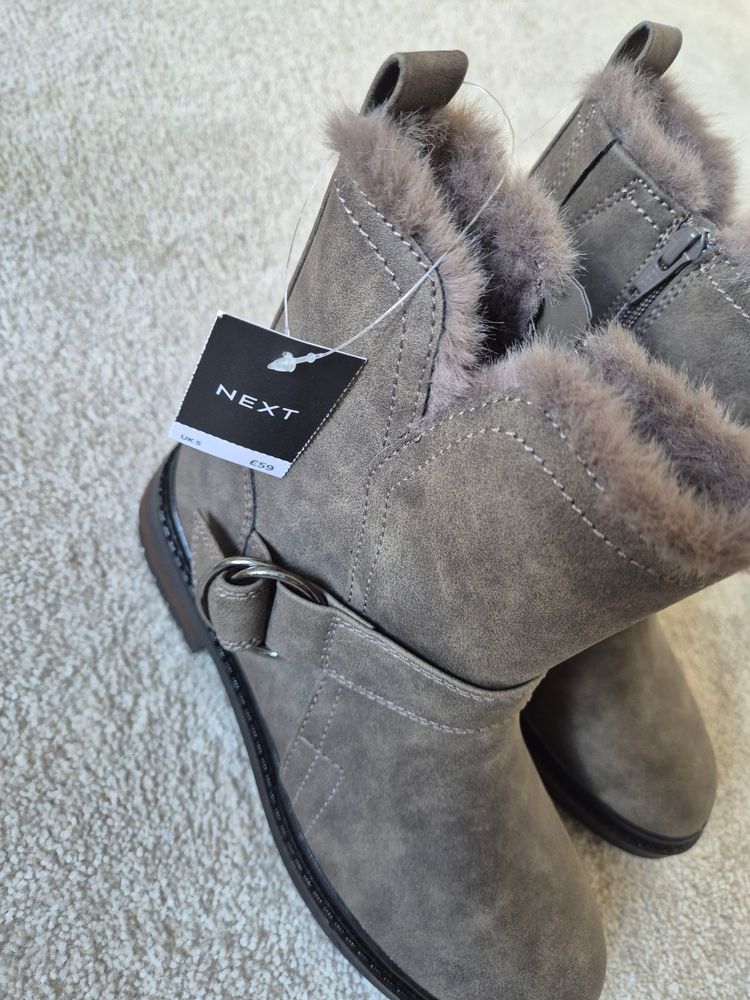 Next Womens  Boots. BNWT £59. Lined. Size 5.  image 2