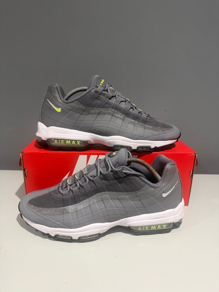 Nike Air Max 95 Ultra SE Reflective Stripe Grey Volt – UK 8.5 (No Box) image 1