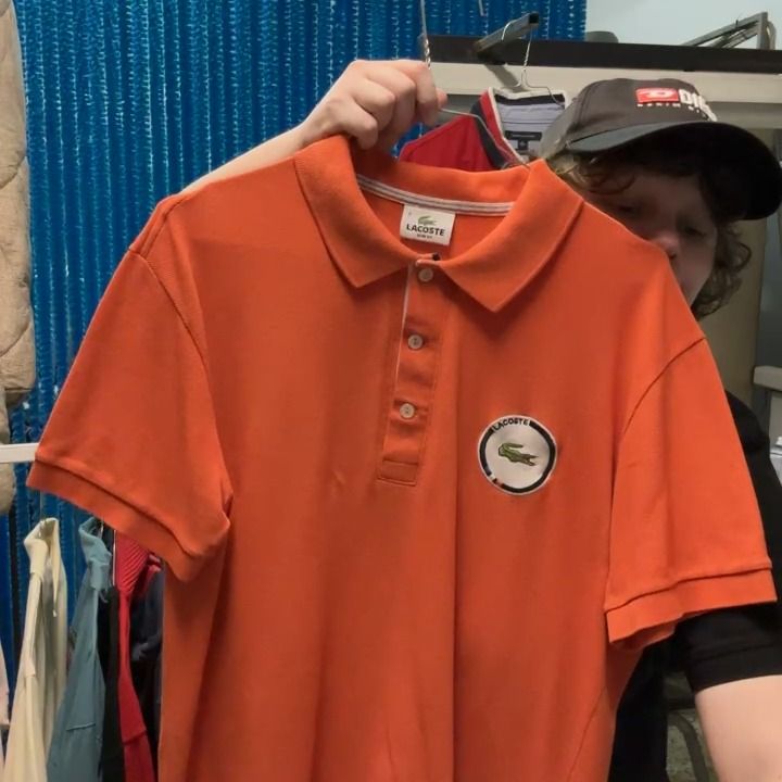 Polo Polo Lacoste arancio imagen del producto