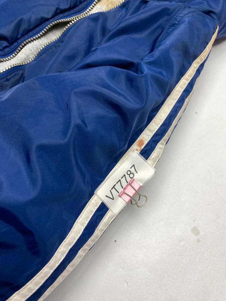 Adidas Vintage Blue Hooded Windbreaker Jacket (Men’s XXL) obraz 11