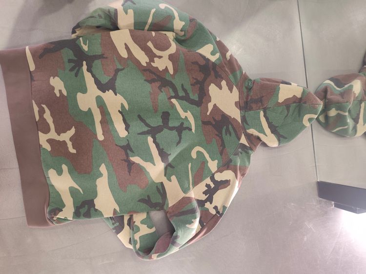 Carhartt Camouflage Hooded Zip-Up Sweatshirt image 2