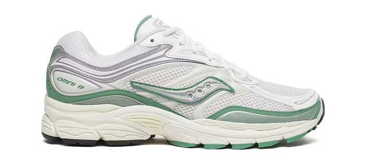 Saucony ProGrid Omni 9 Ivory Green Brand New imagen 3