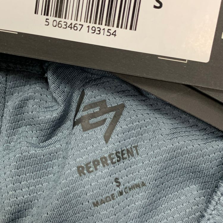 Represent Small Shorts 247 Blue Mesh DNA image 7