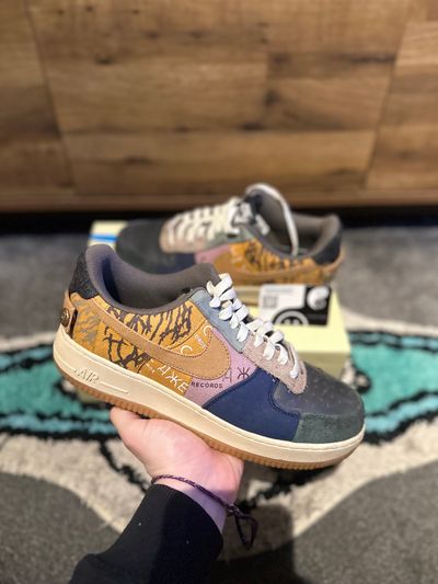 Nike Air force 1 “Travis Scott Cactus jack” U.K.8.5