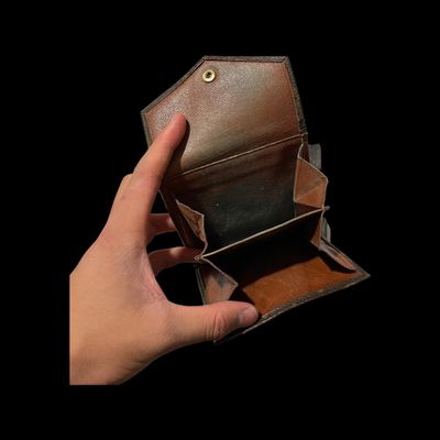 Square Louis Vuitton Monogram Envelope Wallet 9