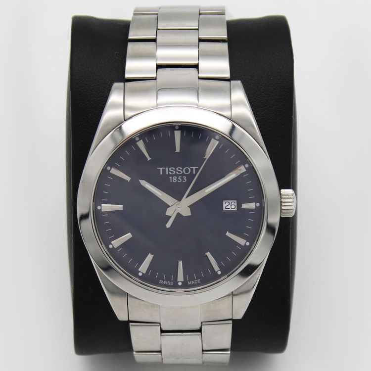Men's Tissot Gentleman Blue Dial Pre-owned T127.410.11.041.00