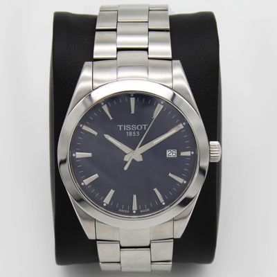 Men's Tissot Gentleman Blue Dial Pre-owned T127.410.11.041.00