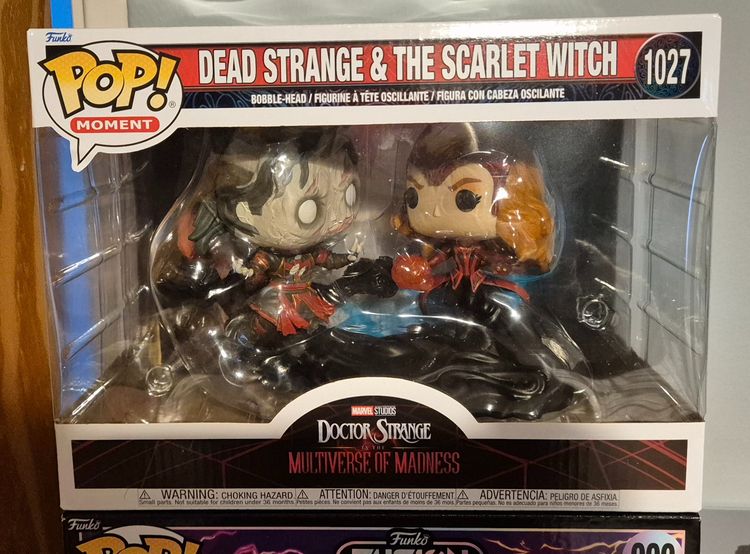 Funko Pop Moment Dead Strange & The Scarlet Witch Bobble-Head