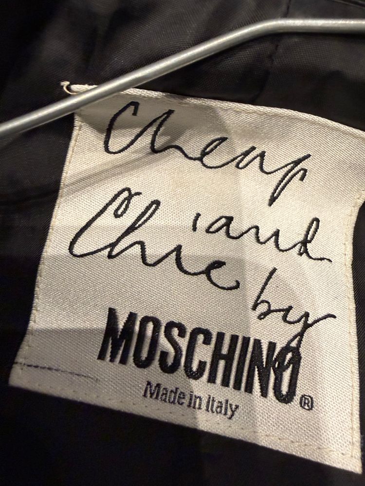 Cheap And Chic By Moschino Floral Blazer size 40 7