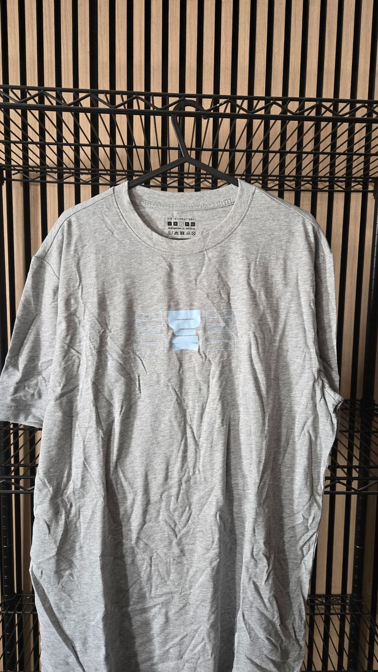 B129 DJK Triple Ninja Logo Blue Tee Brand New