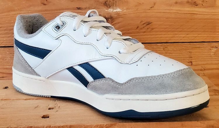 Reebok BB4000 II Low Leather Trainers UK8/US9/EU42 100033848 White/Chalk/Blue image 4