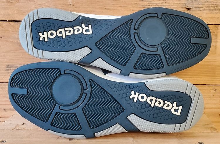 Reebok BB4000 II Low Leather Trainers UK8/US9/EU42 100033848 White/Chalk/Blue image 12