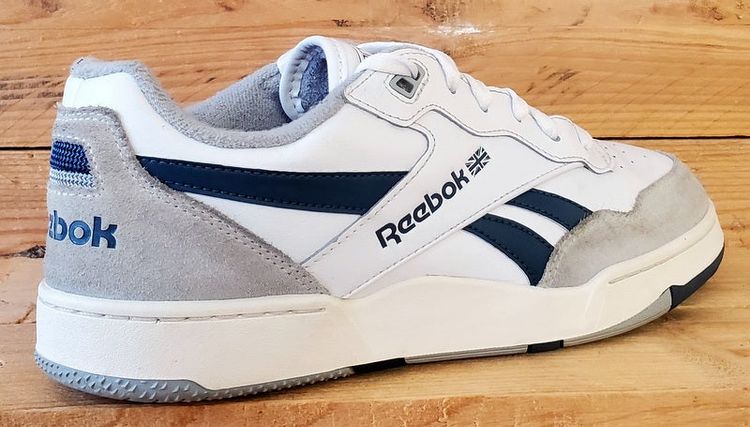 Reebok BB4000 II Low Leather Trainers UK8/US9/EU42 100033848 White/Chalk/Blue image 8