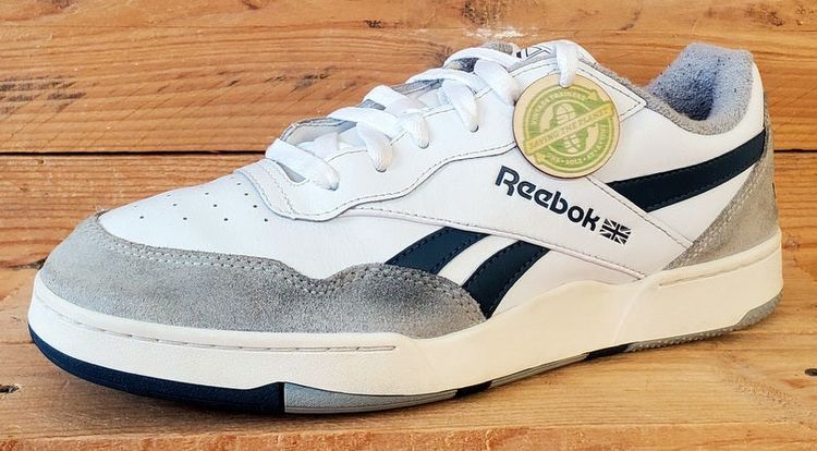 Reebok BB4000 II Low Leather Trainers UK8/US9/EU42 100033848 White/Chalk/Blue image 10