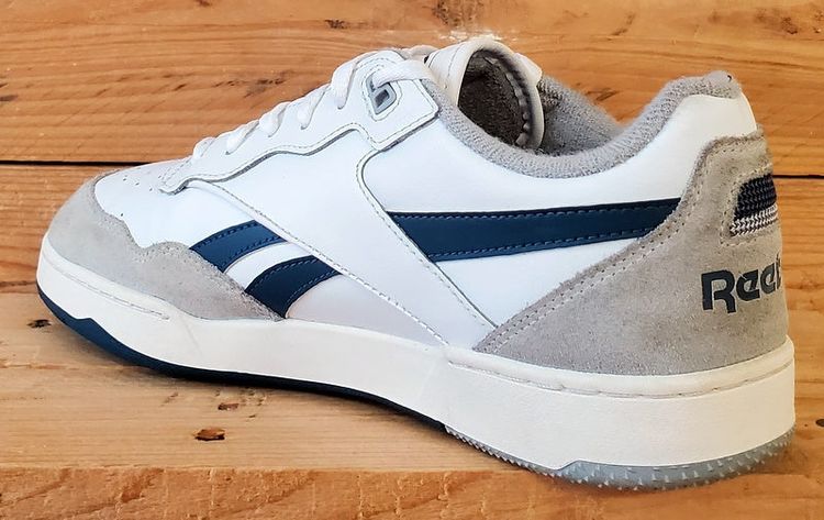 Reebok BB4000 II Low Leather Trainers UK8/US9/EU42 100033848 White/Chalk/Blue image 3
