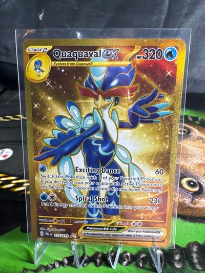 Quaquaval Ex Pokémon Card