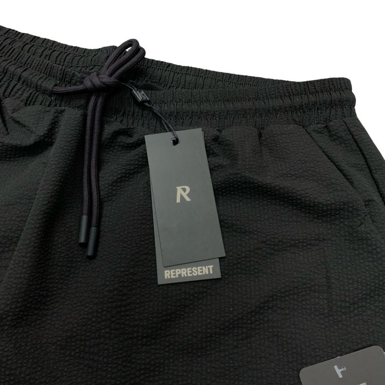 Represent XL Swim Shorts Seersucker Shark Black Swim Shorts 2