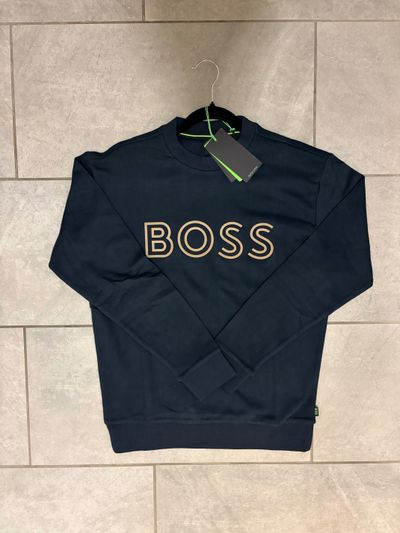 Hugo boss jumper “ NAVY boss in brown “ S