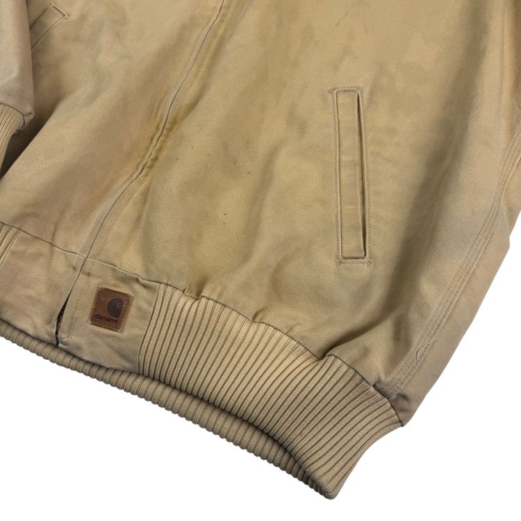 Carhartt Sante Fe Workwear Full-Zip Jacket Beige J14 WET obraz 3