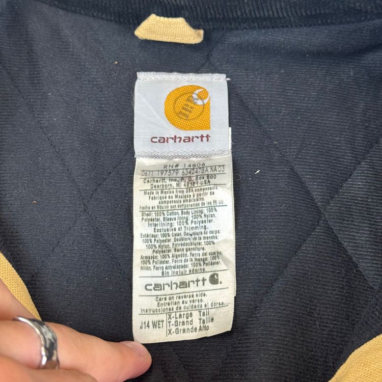 Carhartt Sante Fe Workwear Full-Zip Jacket Beige J14 WET obraz 11