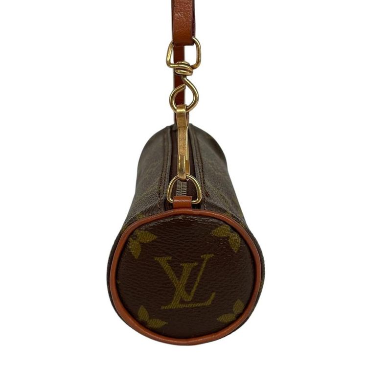 Pre-Loved Louis Vuitton Mini Pochette Papillon Monogram Canvas Bag imagen 2